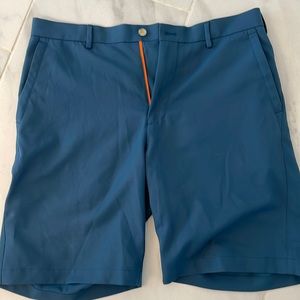 Peter Millar Crown Sport Golf shorts-Navy 34